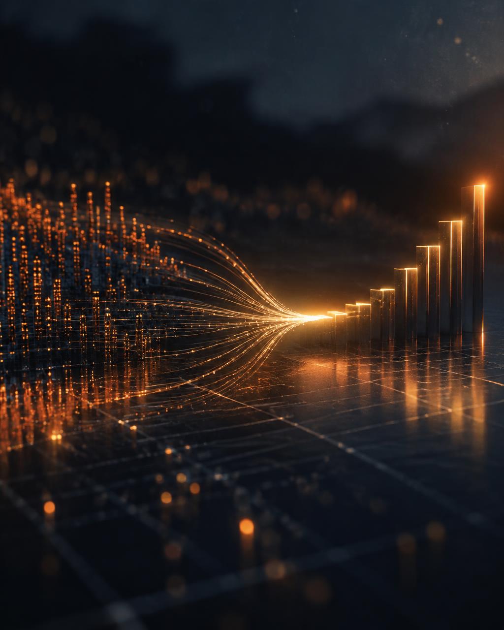 Digital signals converging into rising revenue